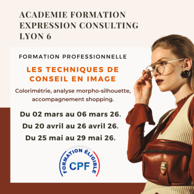 les techniques de conseil en image Conseil en image formation LYON